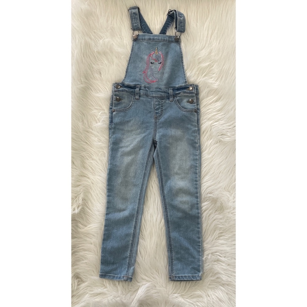 Cat & Jack girl Overalls size XS 4/5